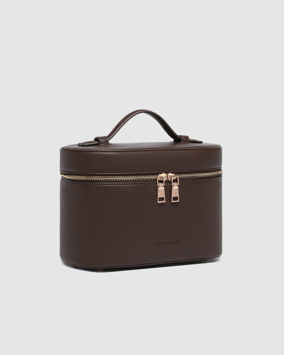 Buy The Juliette Vanity Case - Chocolate Online – Louenhide