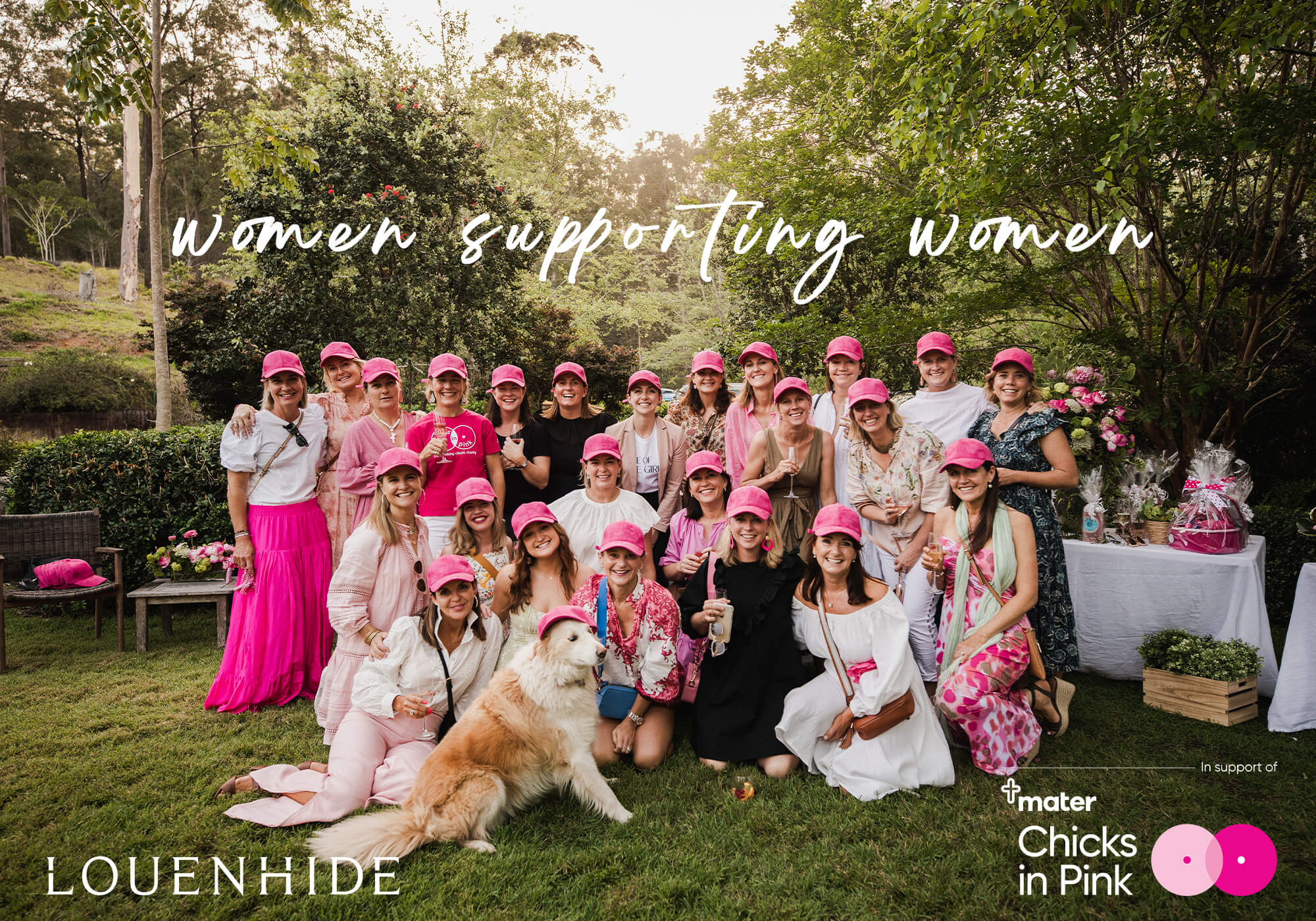 Louenhide x Chicks in Pink