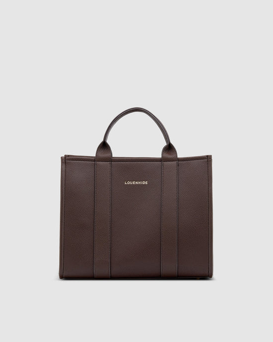 Manhattan Tote Bag - Chocolate