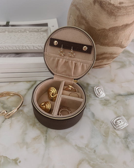 Sisco Jewellery Box - Chocolate