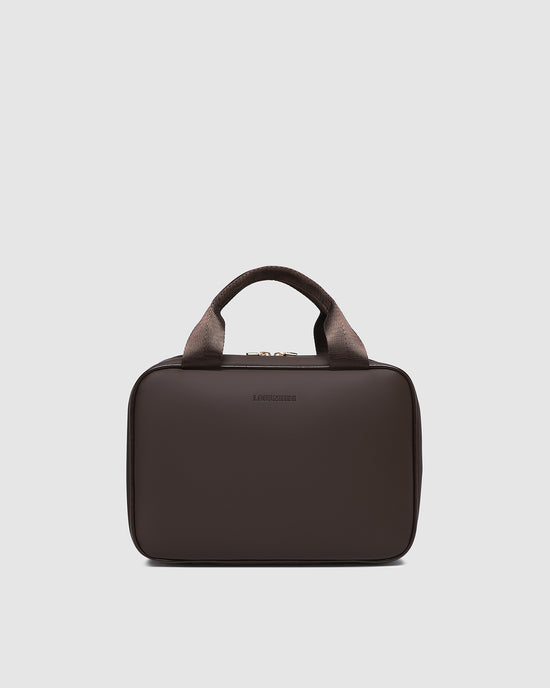Kenya Cosmetic Bag - Chocolate