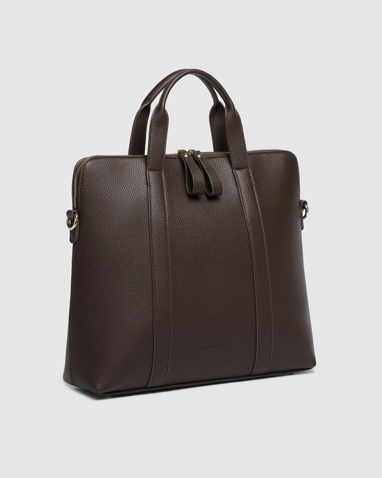 Rhodes Laptop Bag - Chocolate