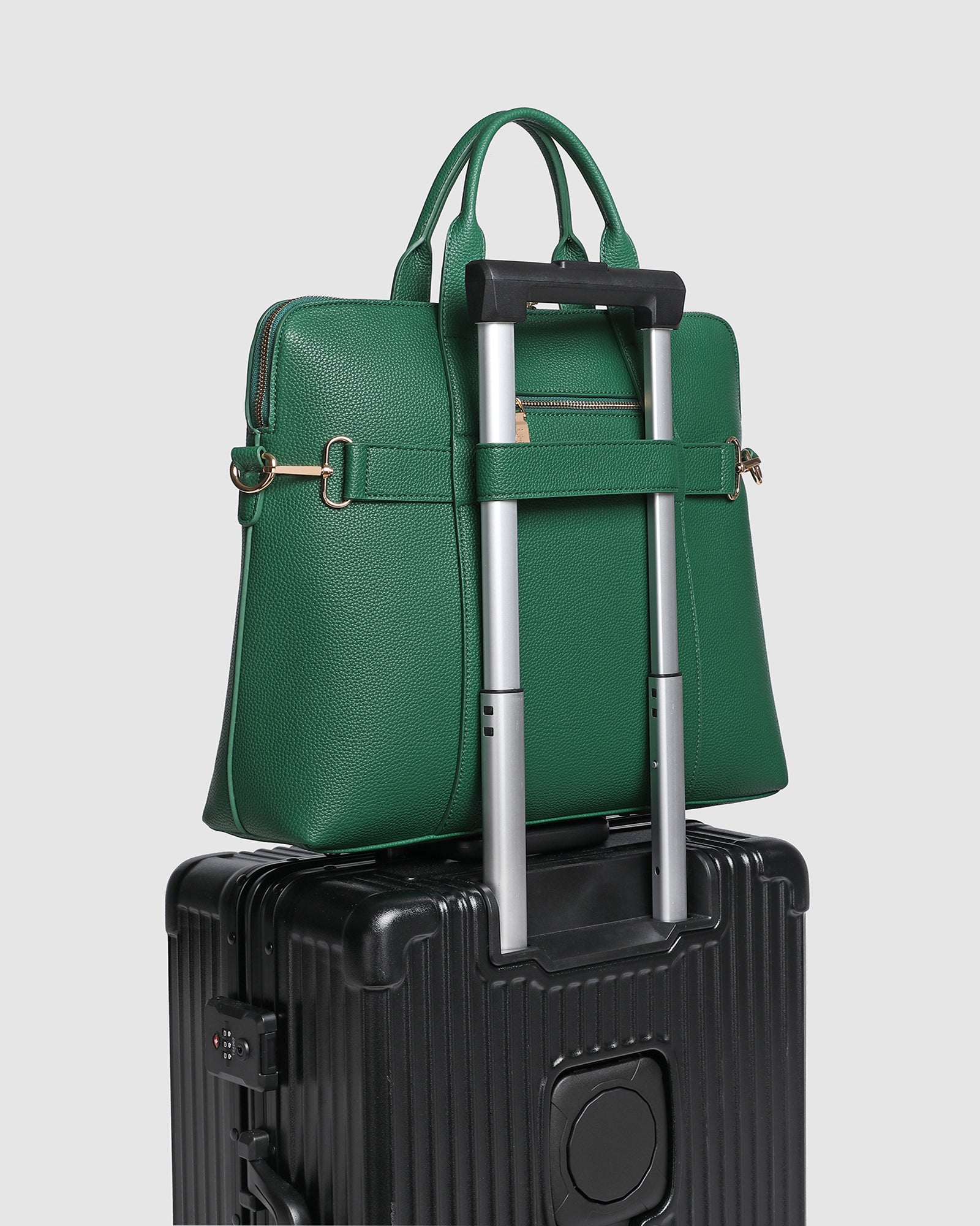 Green And Rodes Rhodes Green Laptop Bag - Stylish Work Tote in Sage