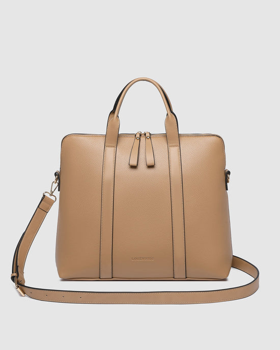 Louenhide Rhodes Work Bag with Crossbody Strap - front view