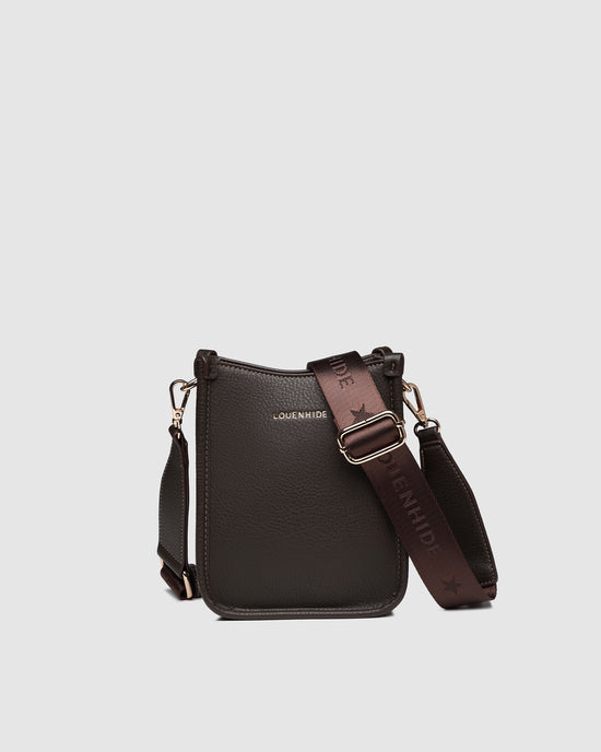 Parker Phone Crossbody Bag - Chocolate