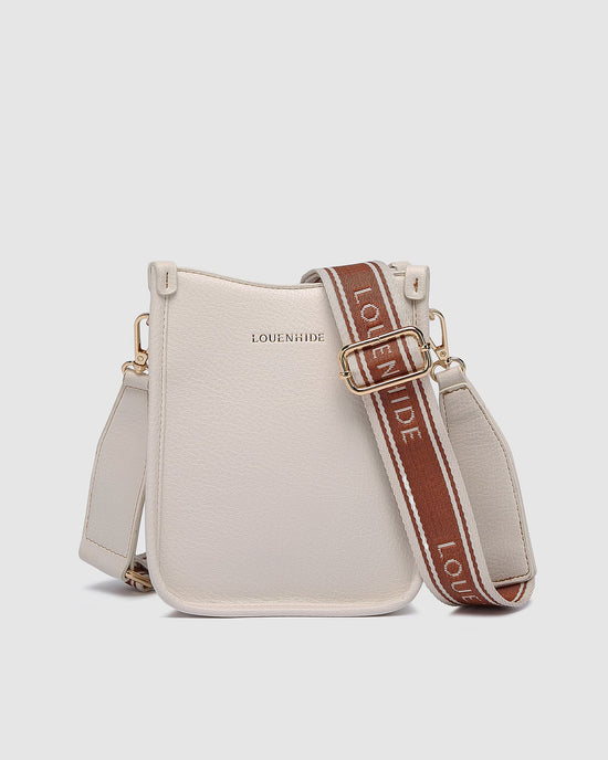 Parker Logo Phone Bag - Vanilla