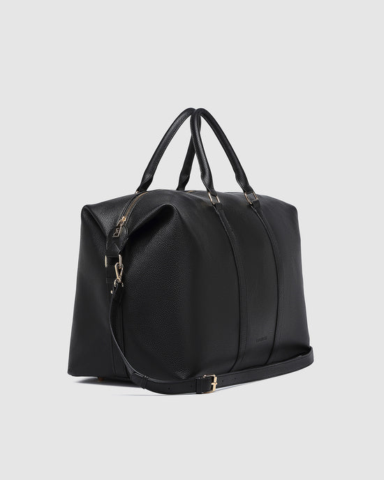 Boston Weekender Travel Bag - Black