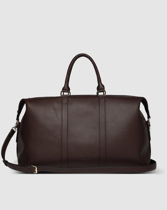 Boston Weekender Travel Bag - Chocolate
