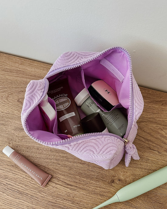 Destiny Cosmetic Bag - Lilac