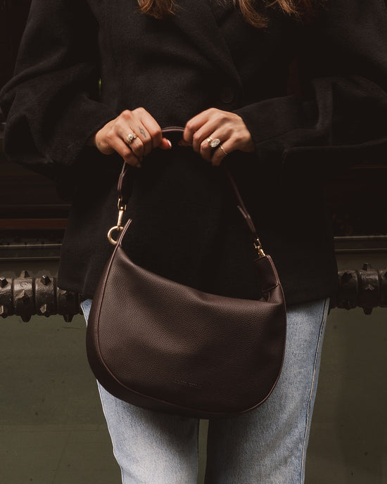 Georgina Shoulder Bag - Chocolate