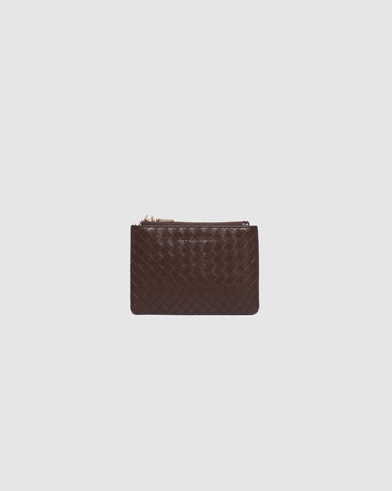 Kuta Purse - Woven Chocolate