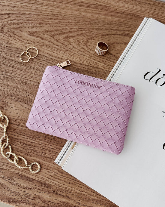 Kuta Purse - Woven Lilac