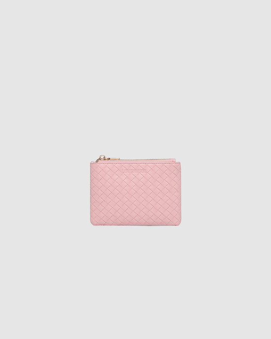 Kuta Purse - Woven Pink