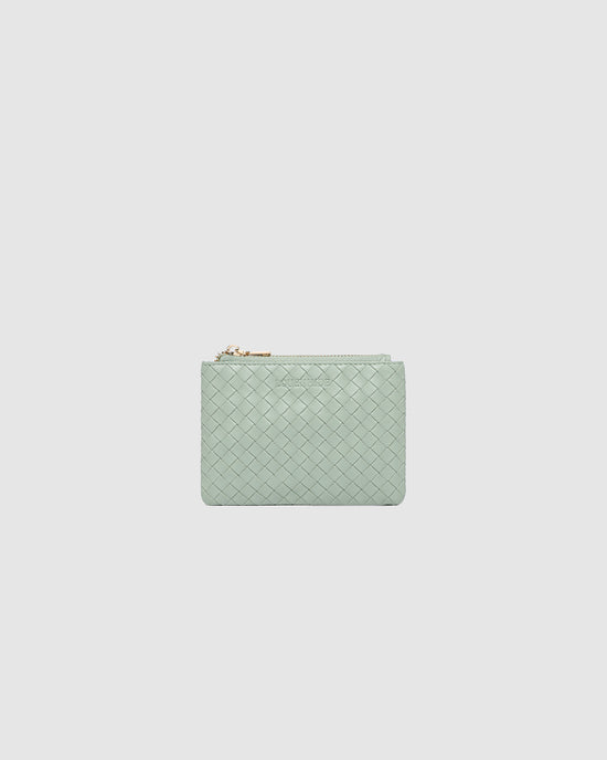 Kuta Purse - Woven Sage Green