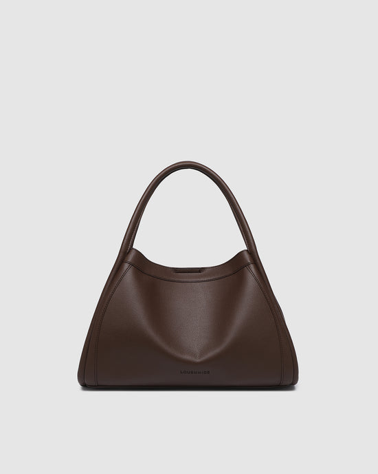 Mini Sutton Shoulder Bag - Chocolate
