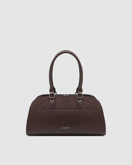Eleanor Shoulder Bag - Chocolate