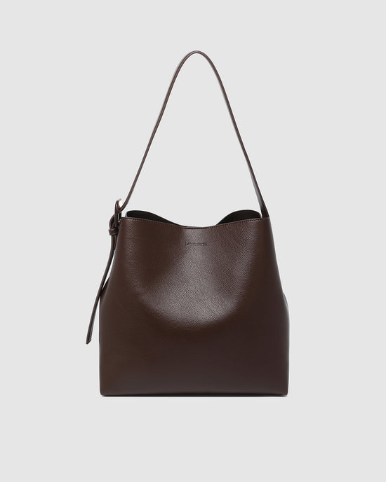 Peyton Shoulder Bag - Chocolate