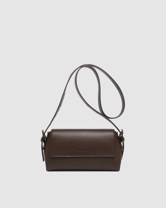 Sophia Crossbody Bag - Chocolate