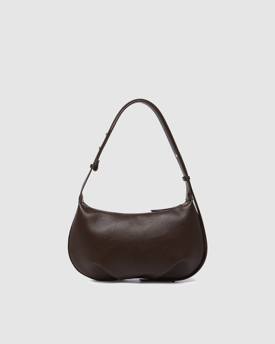 Olivia Shoulder Bag - Chocolate
