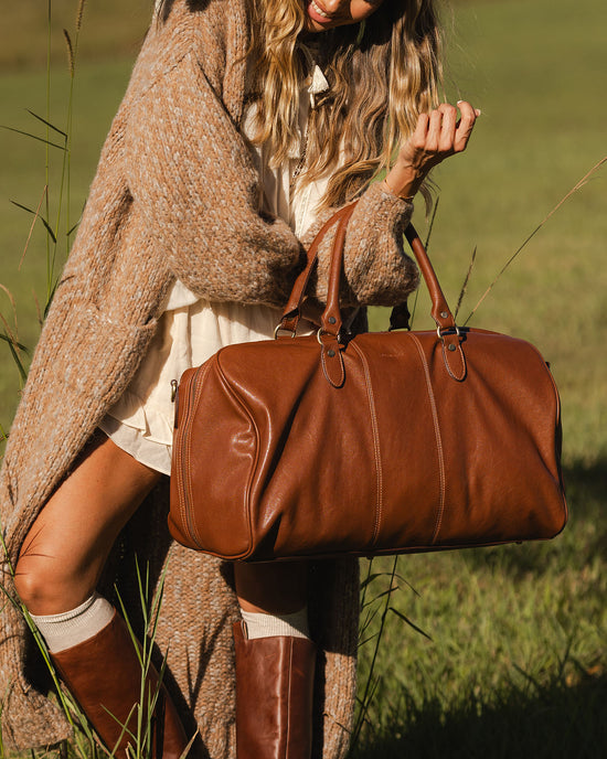Cooper Travel Bag - Cognac