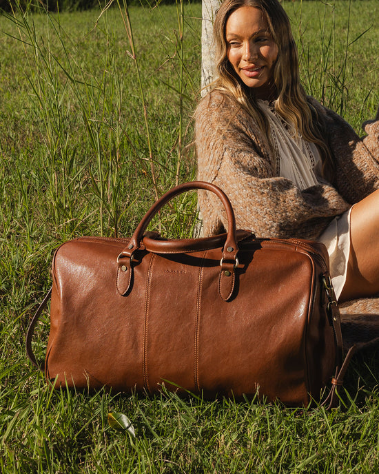 Cooper Travel Bag Bundle - Cognac