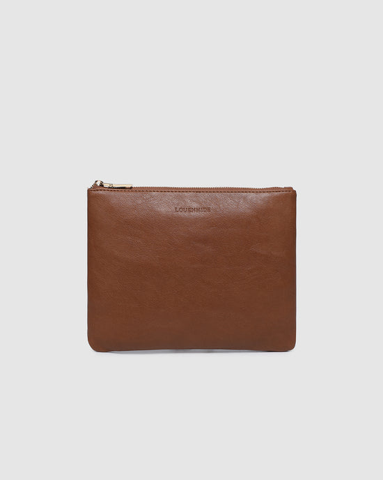 Louie Pouch - Saddle Cognac