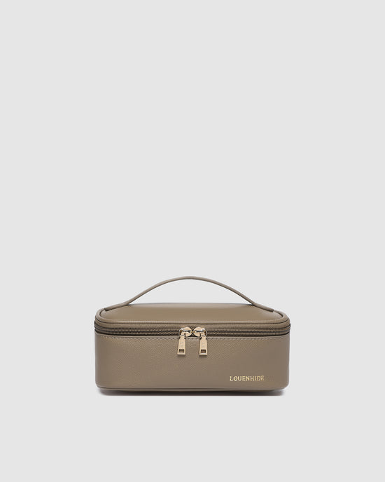 Fifi Cosmetic Case - Coffee