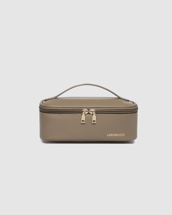 Fifi Cosmetic Case - Coffee