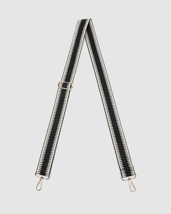 Kiki Webbing Bag Strap - Black