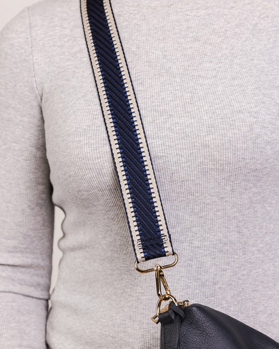 Kiki Webbing Bag Strap - Navy