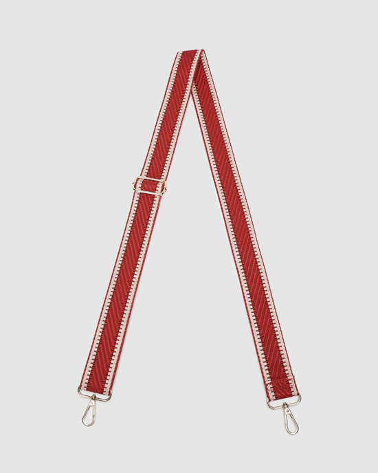 Kiki Webbing Bag Strap - Red