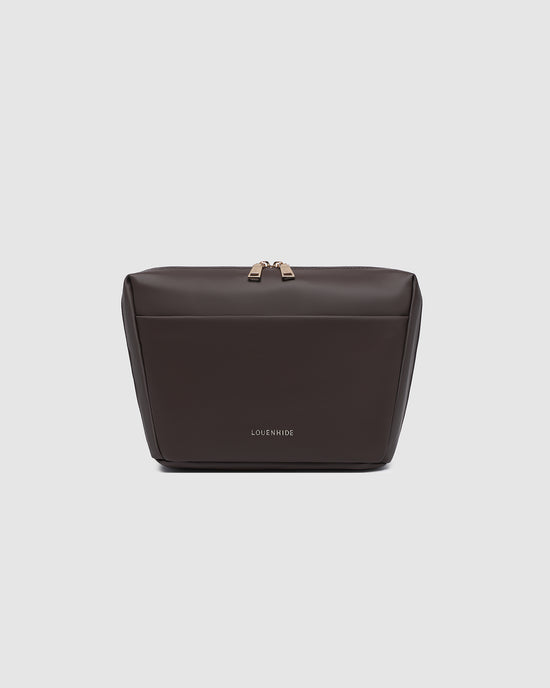Vanessa Cosmetic Bag - Chocolate
