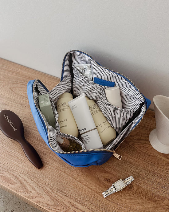 Vanessa Cosmetic Bag - Royal Blue