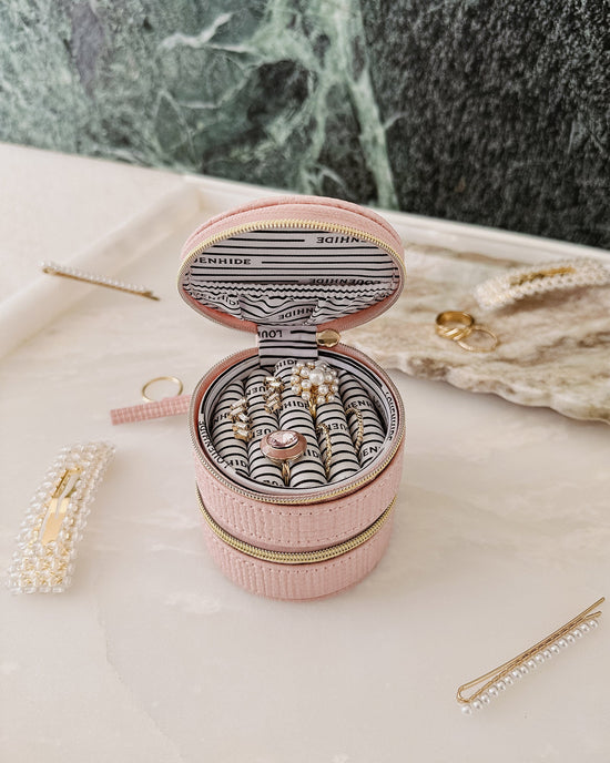 Sofia Jewellery Box - Pale Pink