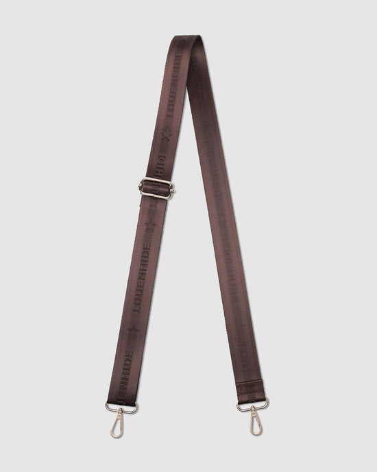 Logo Bag Strap - Choco