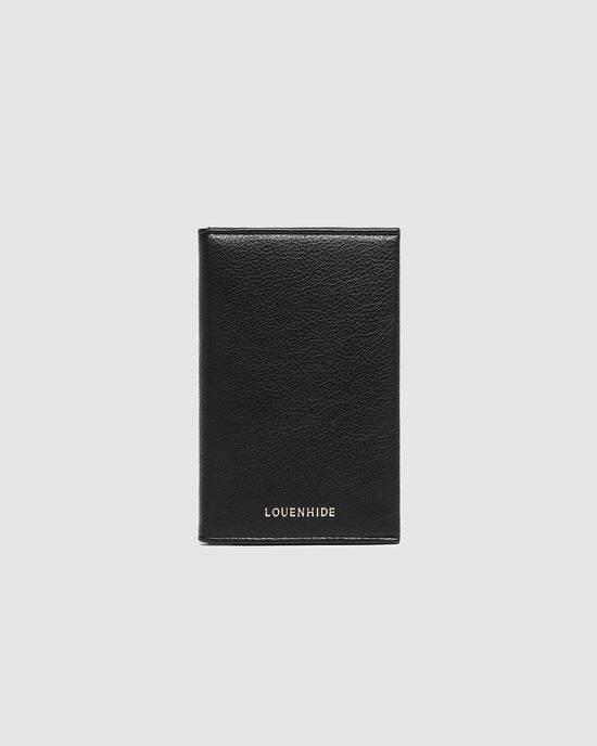 Venice Passport Holder - Black