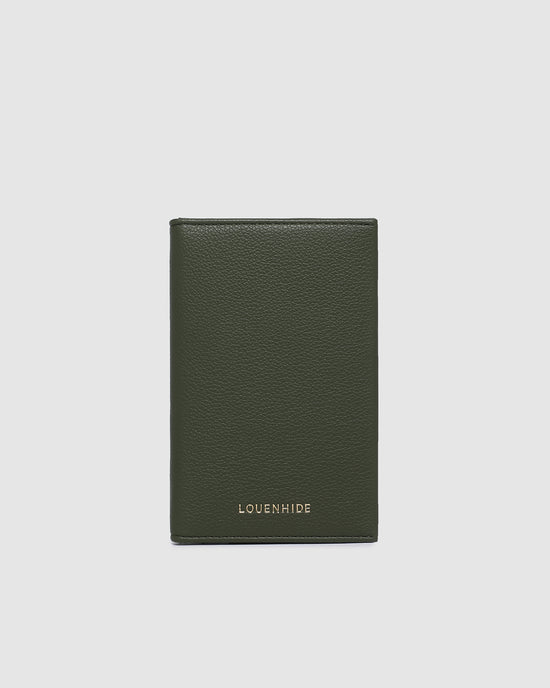 Venice Passport Holder - Olive