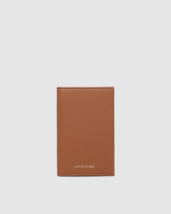 Venice Passport Holder - Toffee