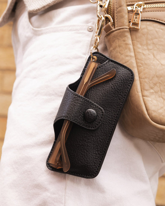 Skittle Sunglass Case - Black