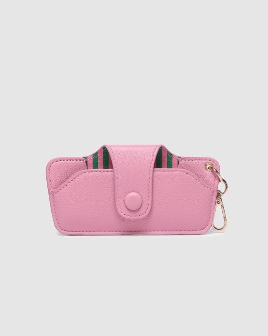 Skittle Sunglass Case - Green/Bubblegum Pink