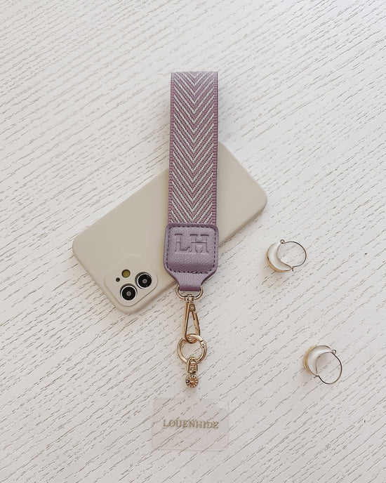 Iris Keyring with Phone Attachment - Lilac