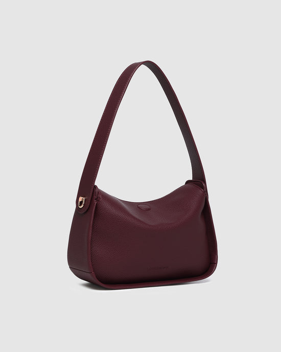 Maddie Shoulder Bag - Burgundy