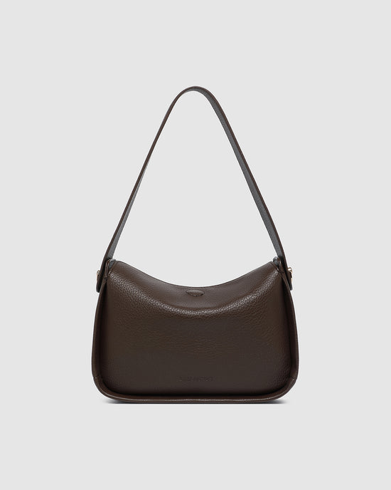 Maddie Shoulder Bag - Chocolate