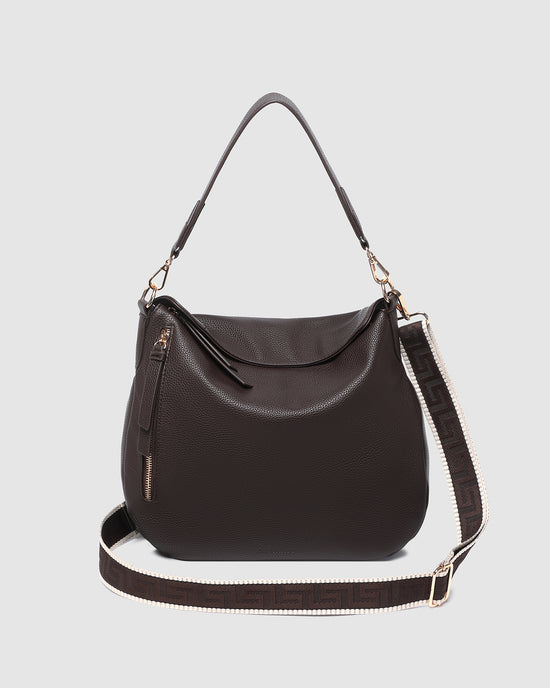 Nadia Shoulder Bag - Chocolate