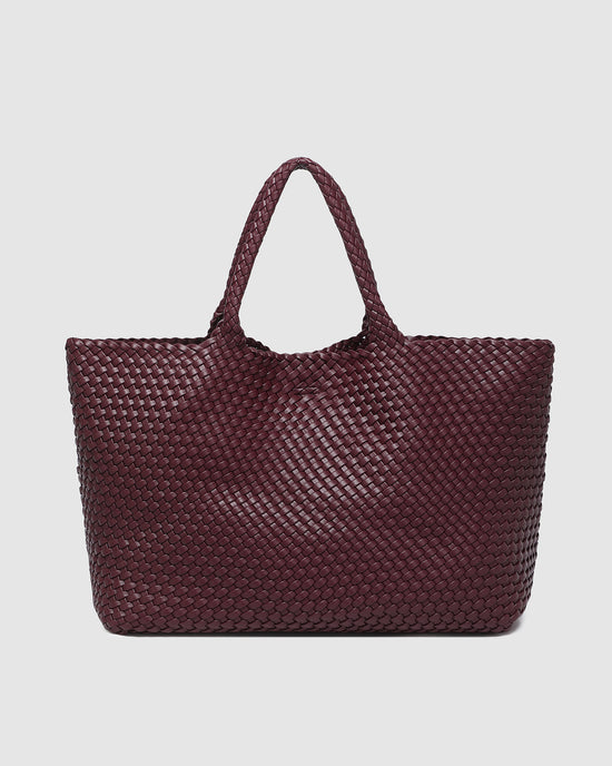 Astrid Tote Bag - Plum