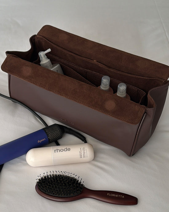 Margot Hair Tool Travel Case - Chocolate