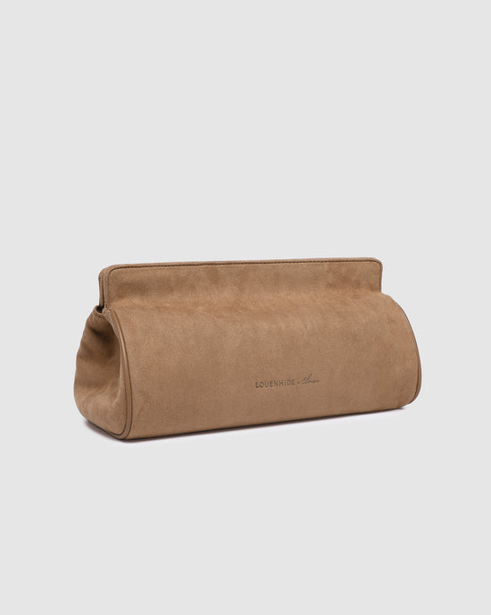 Margot Hair Tool Travel Case - Suedette Honey