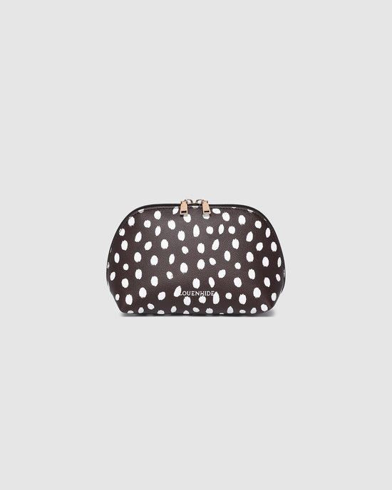 Baby Nancy Makeup Bag - Chocolate Raindrop
