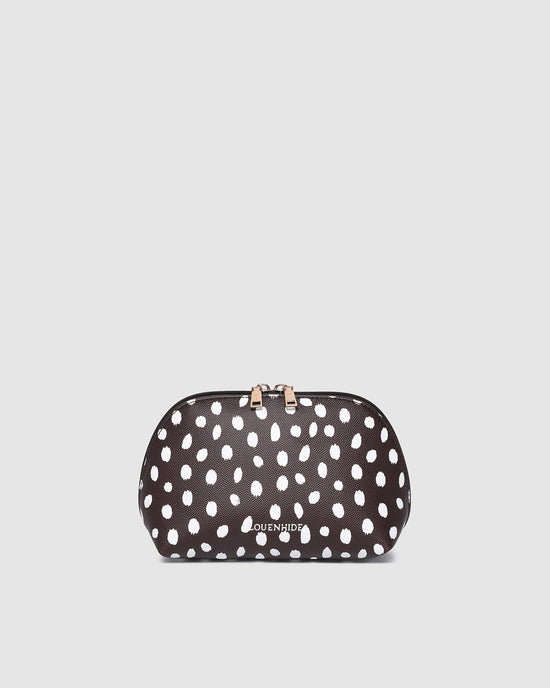 Baby Nancy Makeup Bag - Chocolate Raindrop