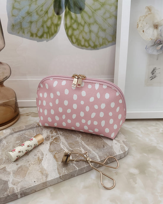 Baby Nancy Makeup Bag - Pink Raindrop